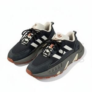 Adidas ZX 22 Boost Black & White Sneakers - Women's 7.5